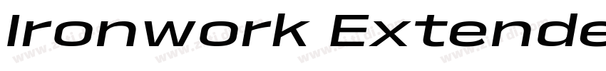 Ironwork Extended It字体转换